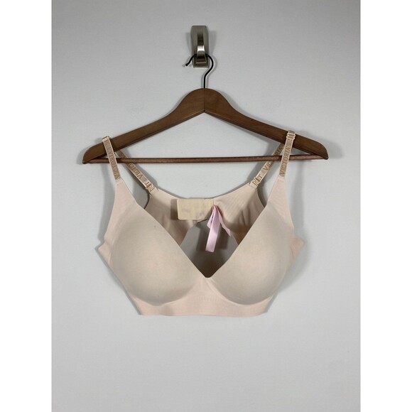 Victoria’s Secret Lightly Lined Wireless Bra Marzipan M/B80 - Picture 2 of 10